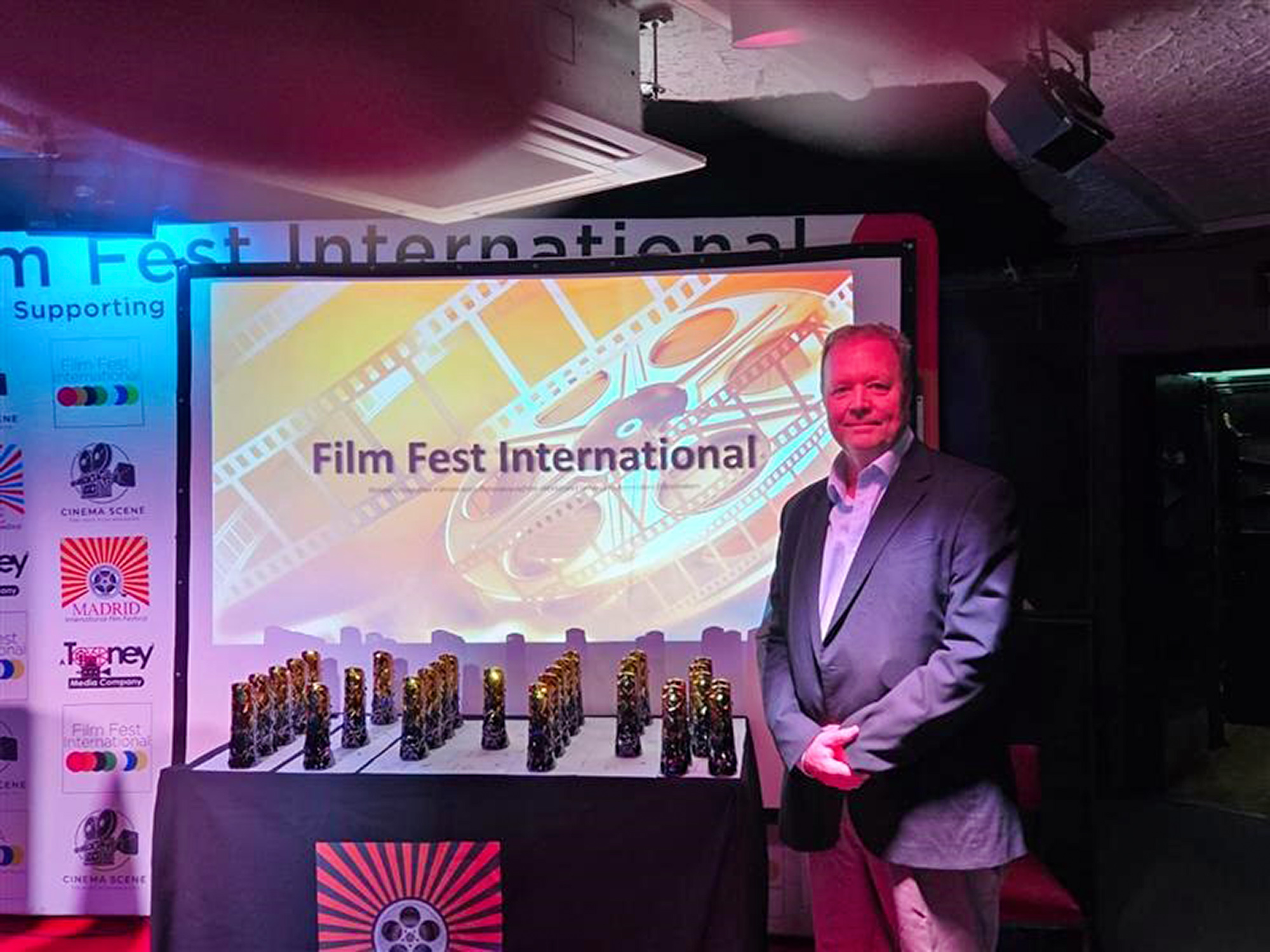 Picture shows John Christmas, undated. The documentary Bankers Game, directed and co-produced by John Christmas, has earned two prestigious awards at the Madrid International Film Festival 2025 — Best Editing of a Documentary and Best Short Documentary. Note: Licensed photo.  Picture shows John Christmas,