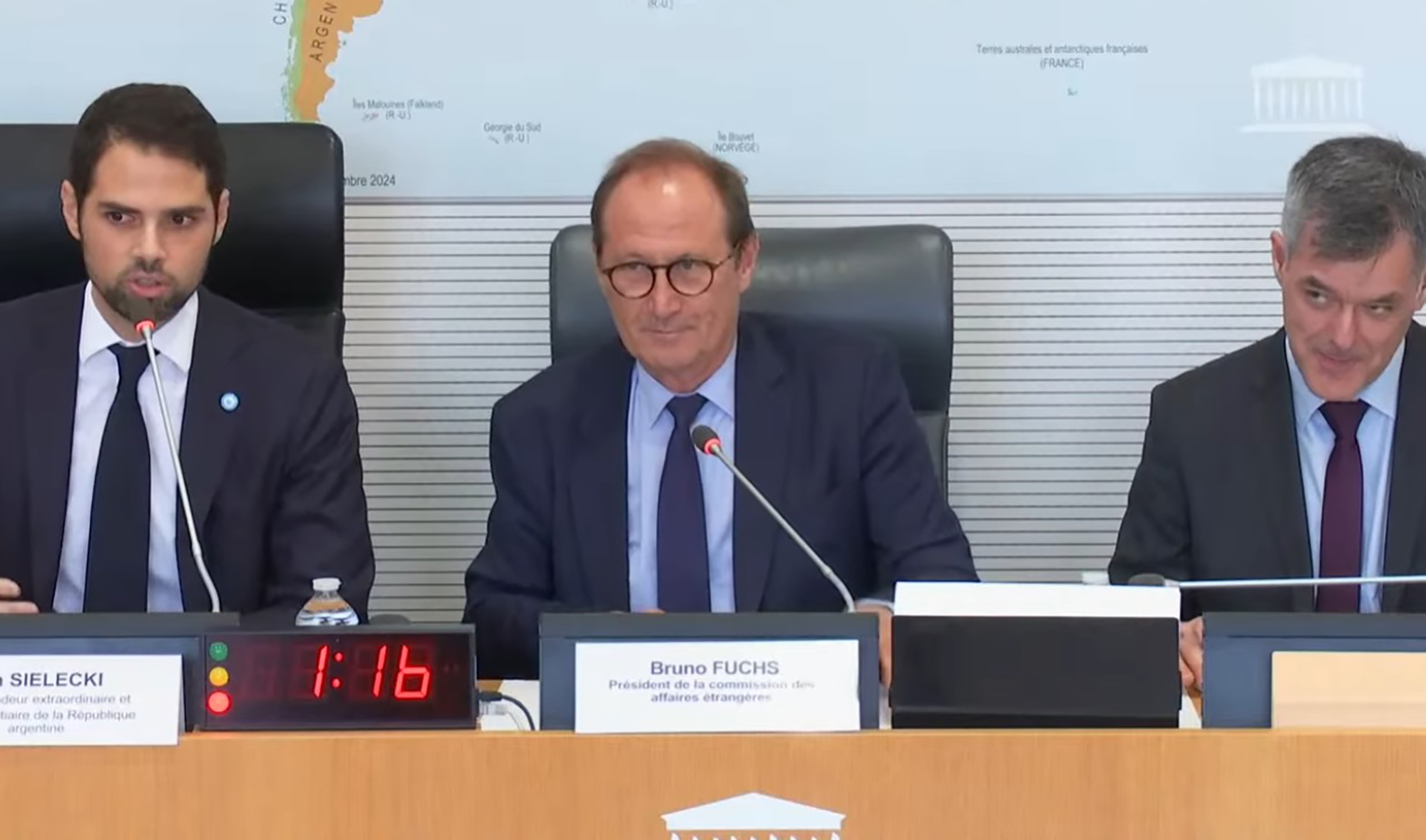 The Argentine ambassador to France 