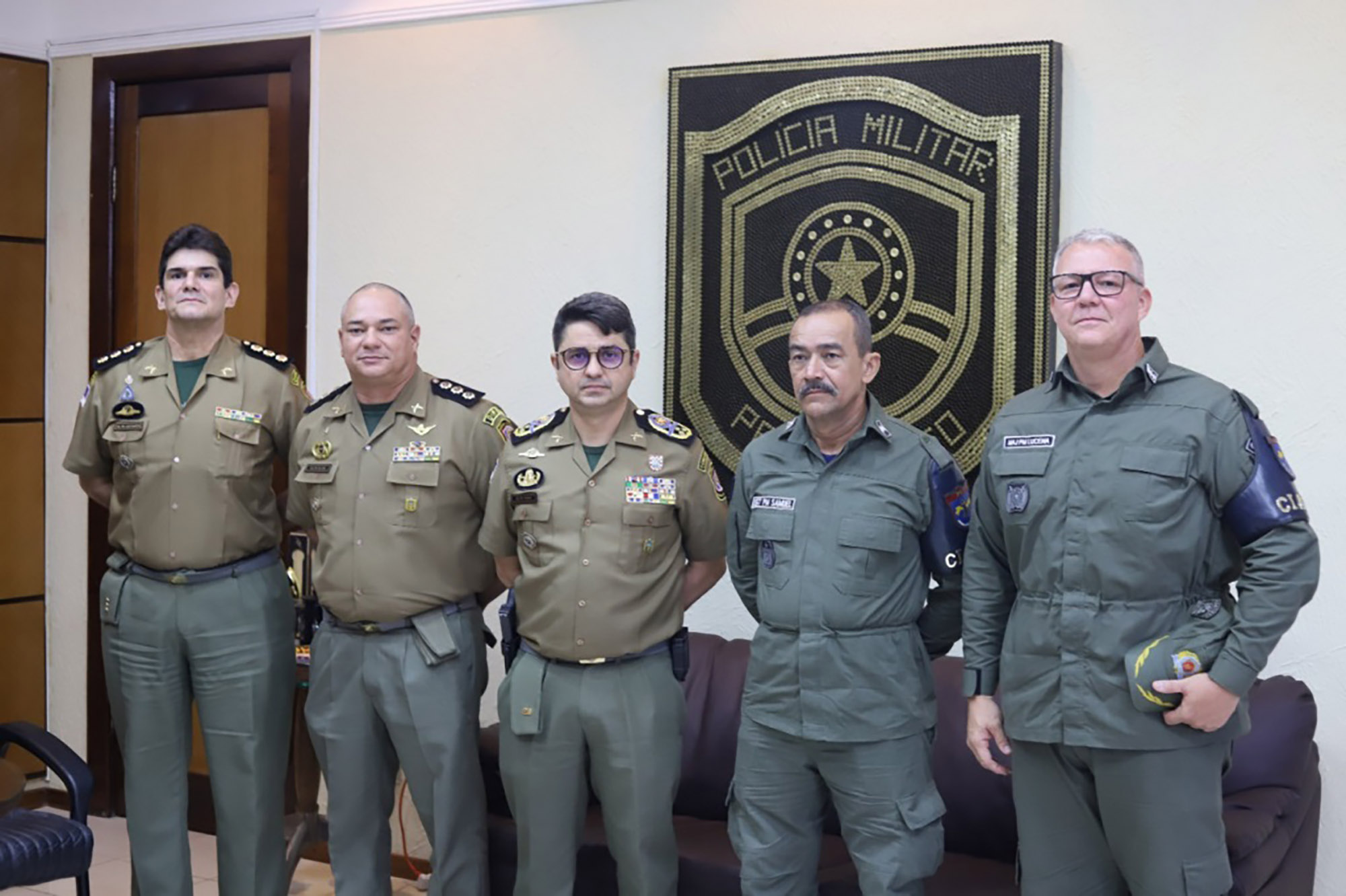 Picture shows sergeant Samuel de Araujo Lima (pictured with mustache)