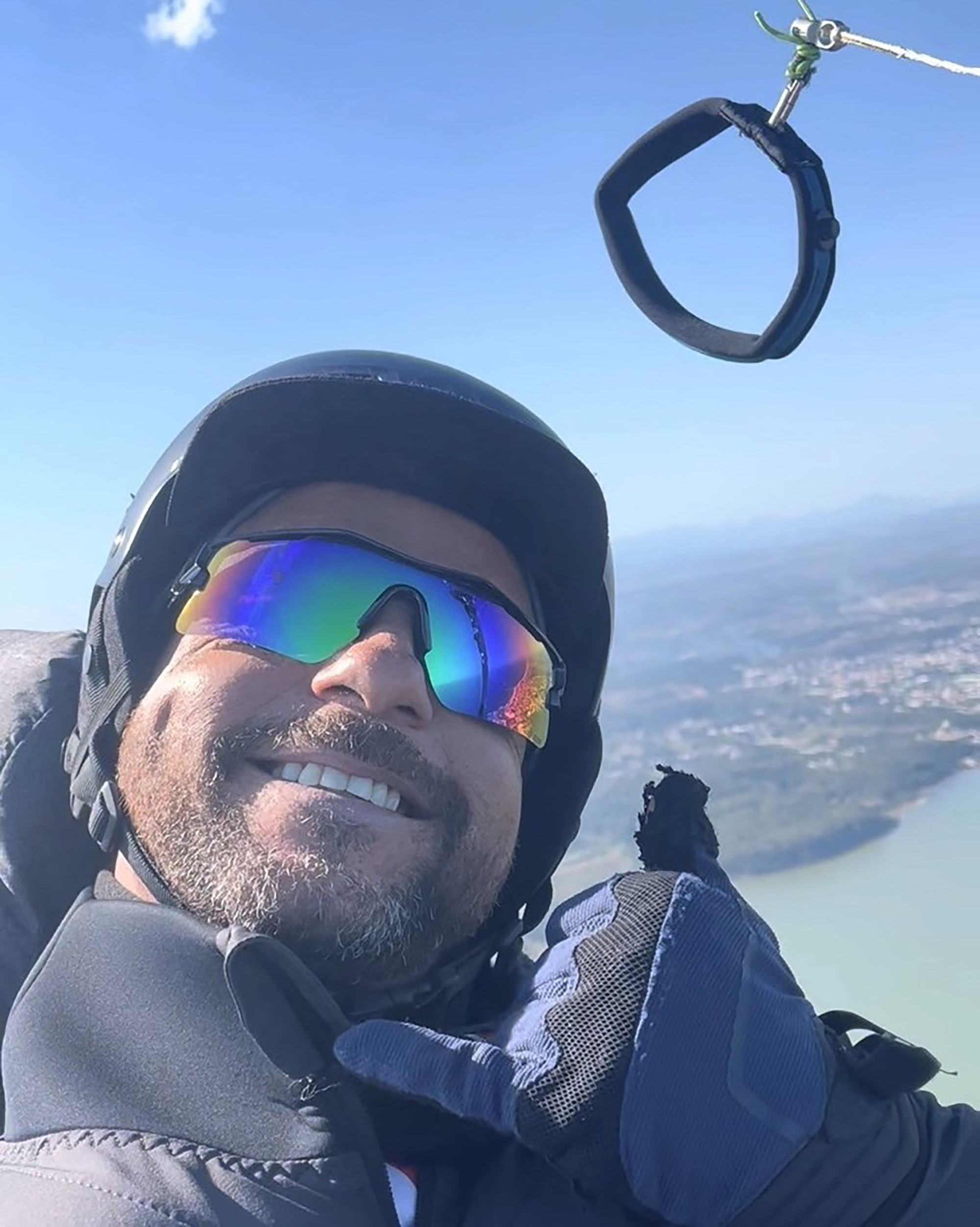 Rodolfo Pascoal Ladeira poses in undated photo. He died after falling into the sea in Rio, Brazil. Note: Private photo taken from social media. Rodolfo Pascoal Ladeira poses in undated photo.