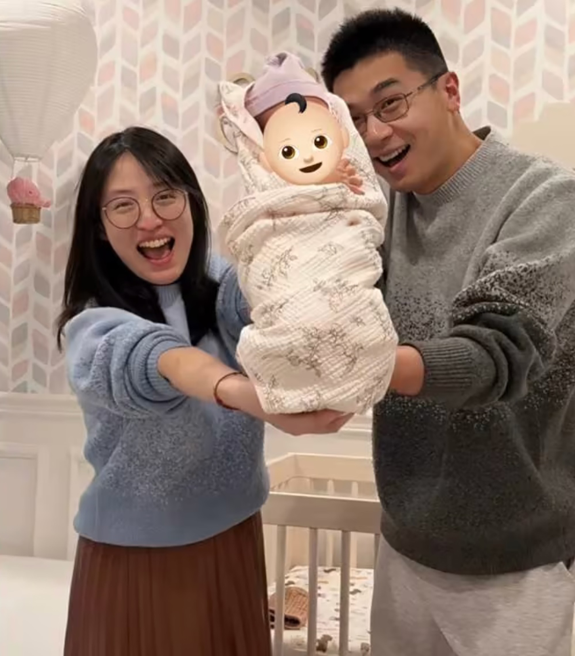 Picture shows the influencer known as "Paul in USA" with wife and baby, undated Picture shows the influencer known as "Paul in USA" with wife and baby, undated. He filmed and uploaded a video of his wife's childbirth. Note: Private photo.