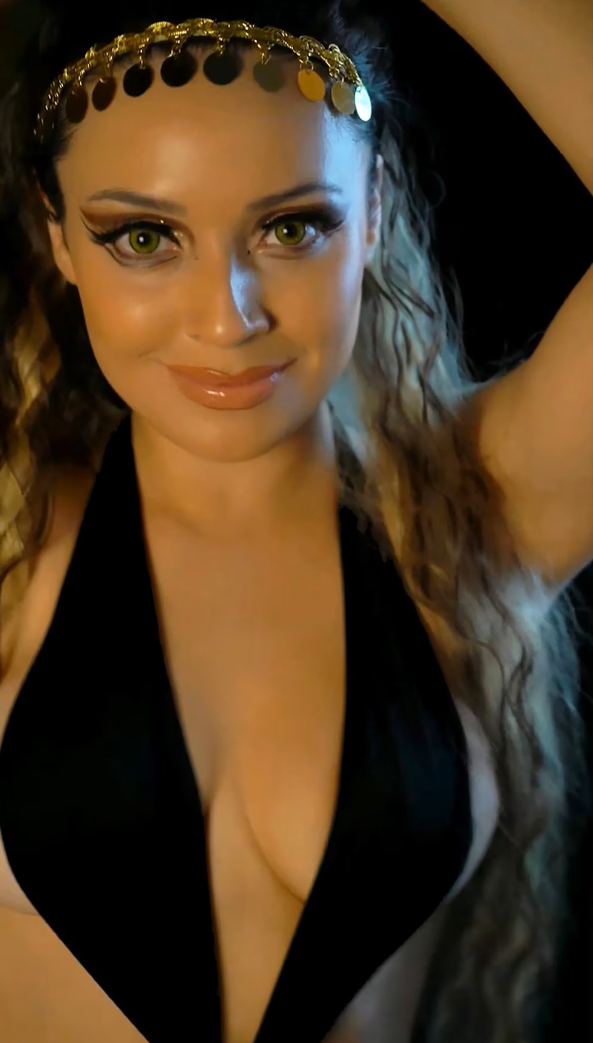 Camila Polizzi poses in undated photo. She was accused of irregular transfer of public funds in Concepcion, Chile. Note: Private photo. Camila Polizzi poses in undated photo