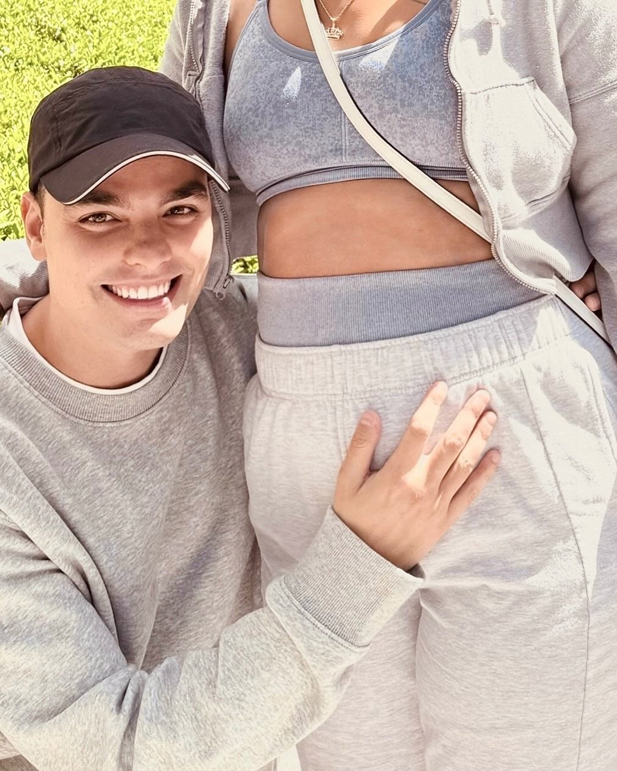 Influencer Lucas Bley announce that they will be parents, undated. The couple from Brazil got married in November 2024. 1747165883938-sjbeavs7.jpg