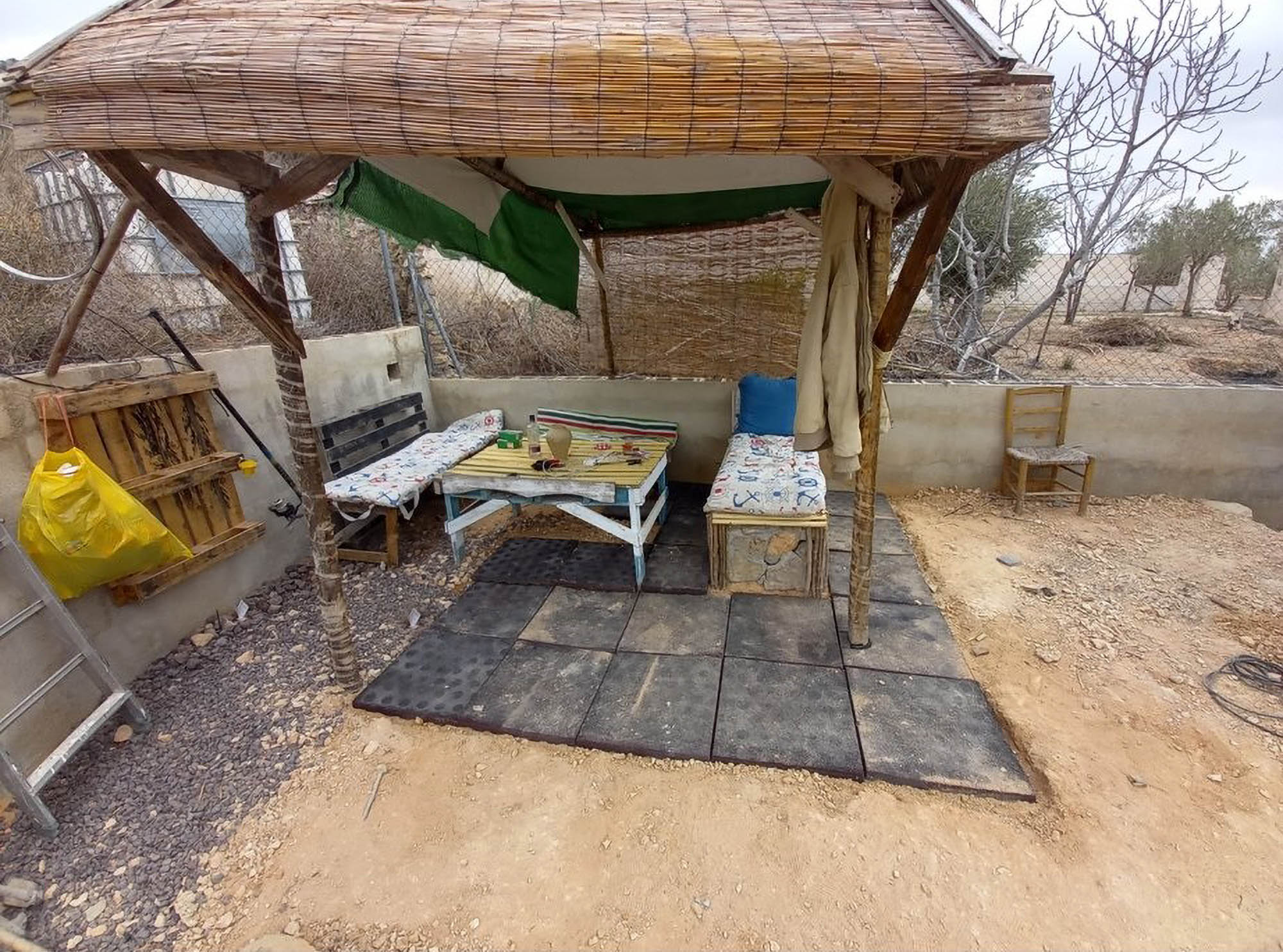 When Andres Canto was angry with his parents in 2015, the then 14-year-old began to dig a hole near his family home, today it is expanded into a cave that is a liveable space, it has three rooms, lighting, heating and Wi-Fi, in Alicante, Spain. Andres Canto